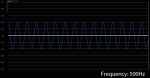 Sine Wave- Frequency:500Hz Amplitude:40%